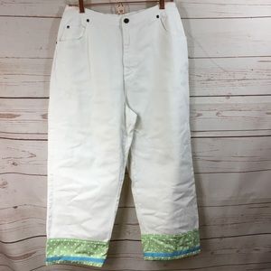 Quacker Factory Capri pants